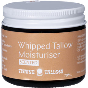 Thrive Tallow Whipped Tallow Moisturiser Scented 70ml