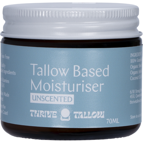 Thrive Tallow Tallow Based Moisturiser Unscented 70ml