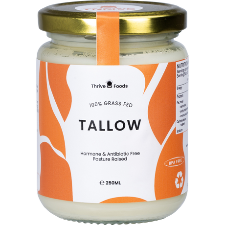 Thrive Tallow 100% Grass Fed Tallow 250ml