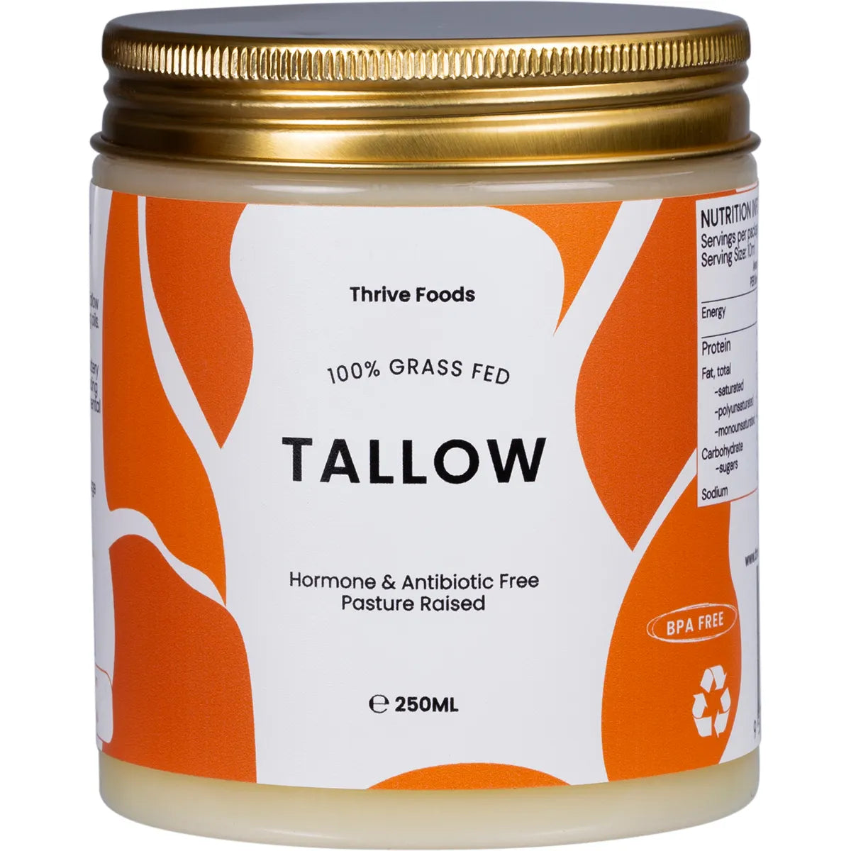 Thrive Tallow 100% Grass Fed Tallow