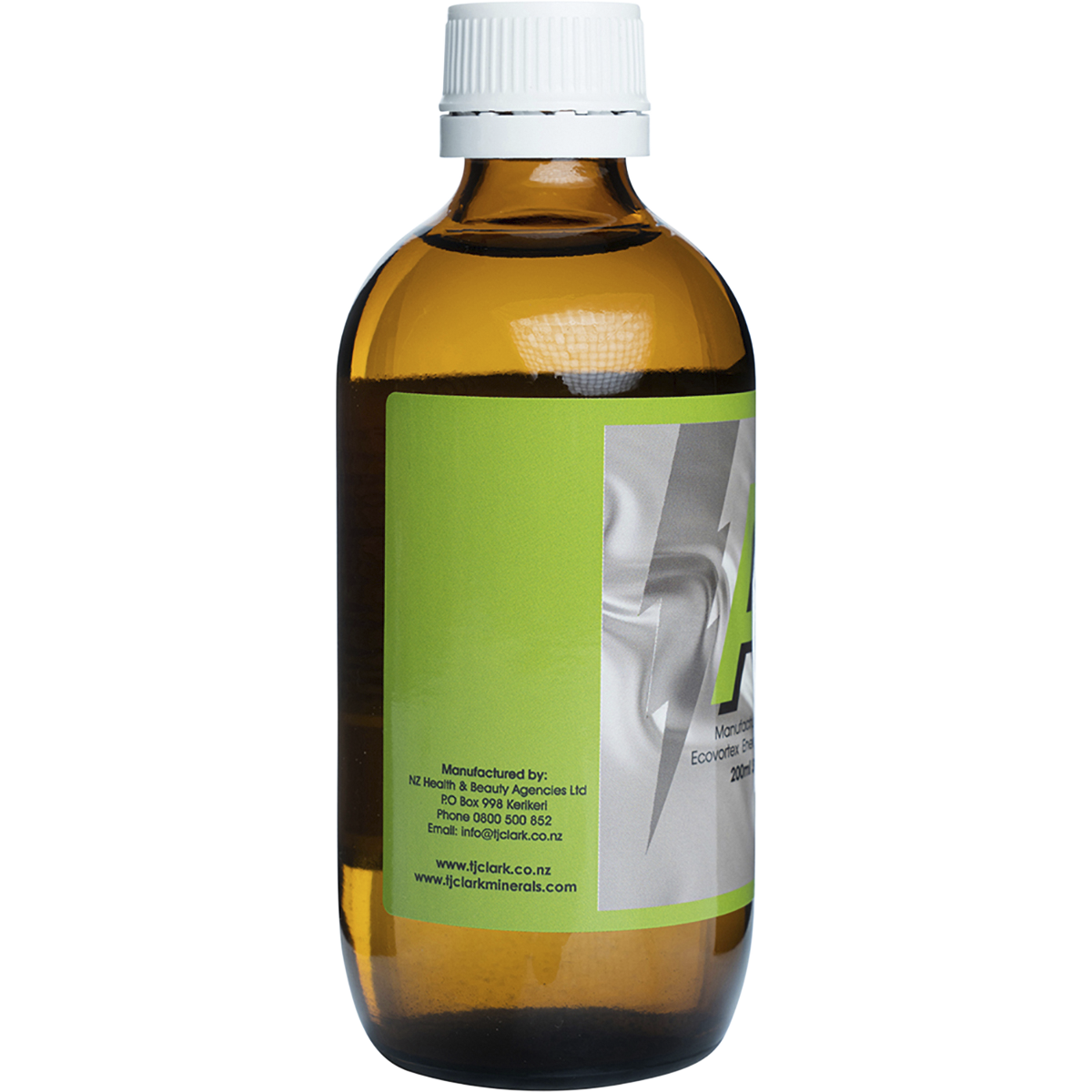 T.J. Clark Colloidal Silver (Ag) 200ml left side view