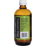 T.J. Clark Colloidal Silver (Ag) 500ml back view