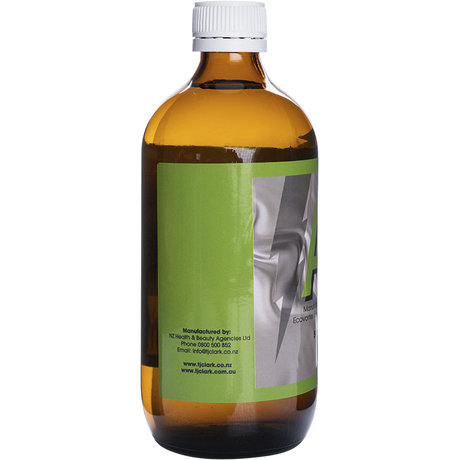 T.J. Clark Colloidal Silver (Ag) 500ml left side view