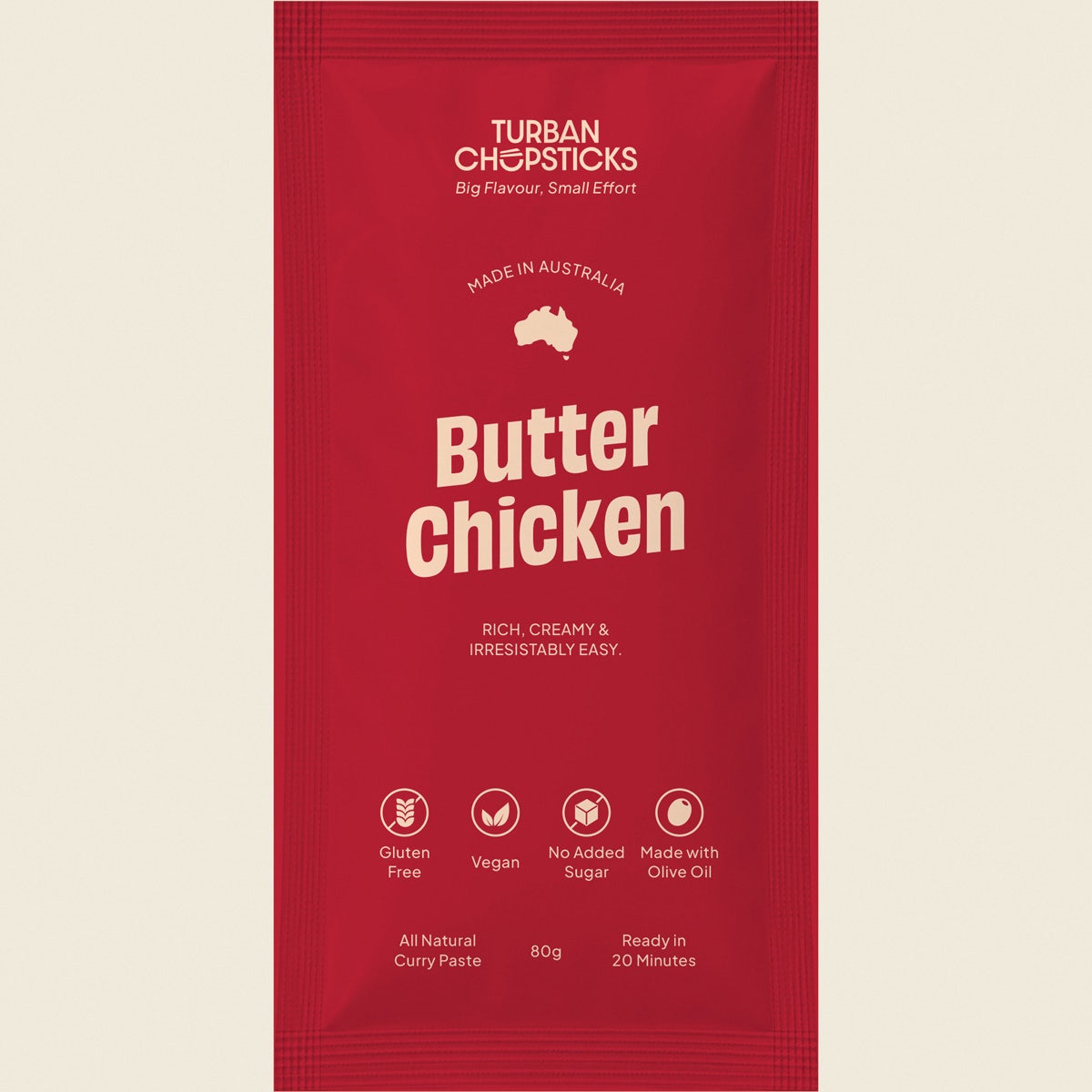 Turban Chopsticks Butter Chicken curry paste 80g additional product image