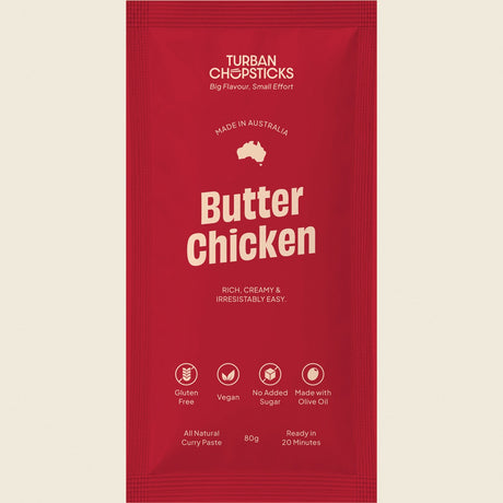 Turban Chopsticks Butter Chicken curry paste 80g additional product image