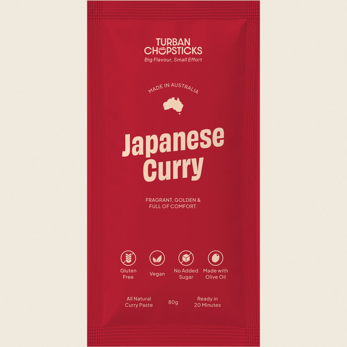 Turban Chopsticks Japanese Curry paste 80g additional product image