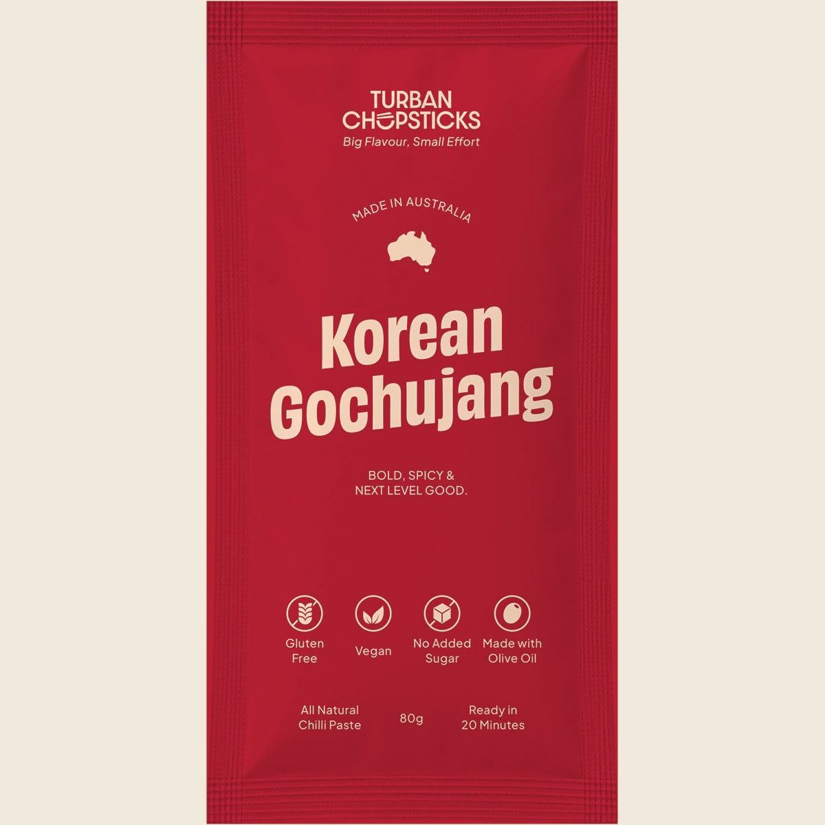 Turban Chopsticks Korean Gochujang chilli paste 80g additional product image