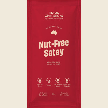 Turban Chopsticks Nut-Free Satay curry paste 80g additional product image