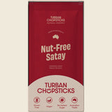 Turban Chopsticks Nut-Free Satay curry paste 80g retail display packaging