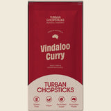 Turban Chopsticks Vindaloo Curry paste 80g retail display packaging