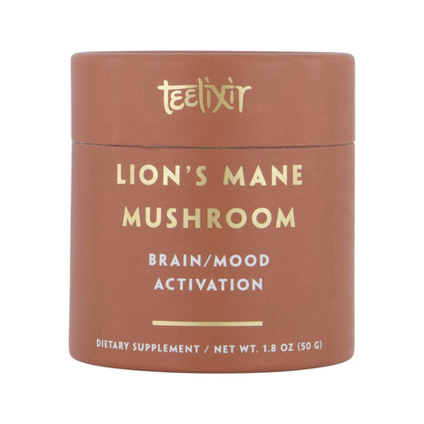 Teelixir Organic Lion's Mane Mushroom (Brain/Mood Activation)
