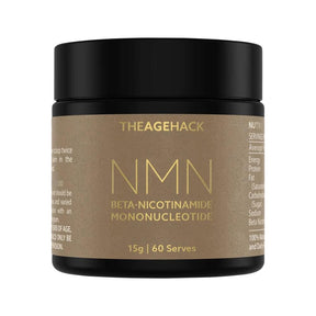 TheAgeHack NMN Beta-Nicotinamide Mononucleotide 100g front
