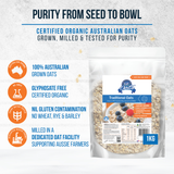 Gloriously Free Traditional Oats 500g additonal infromation