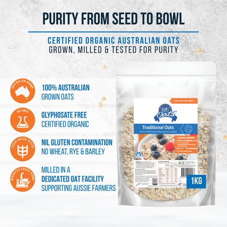 Gloriously Free Traditional Oats 500g additonal infromation