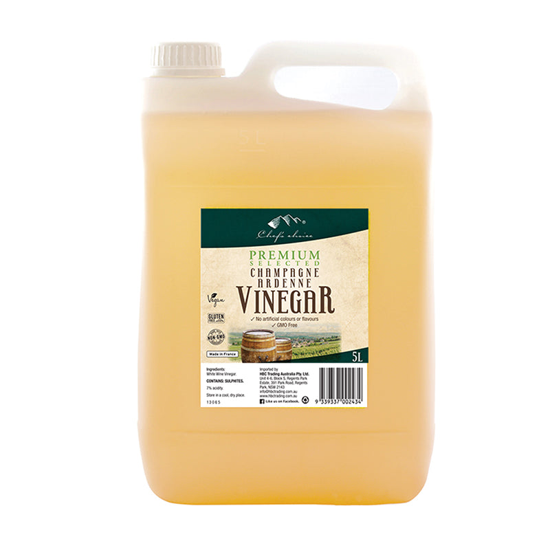 Chef's Choice Premium French Ardenne Champagne Vinegar 5L