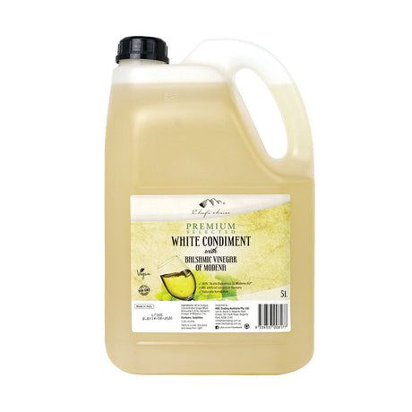 Chef's Choice Premium Italian White Balsamic Vinegar 5L