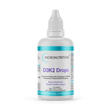 Micronutrition Vitamin D3 and K2 drops 50ml Front