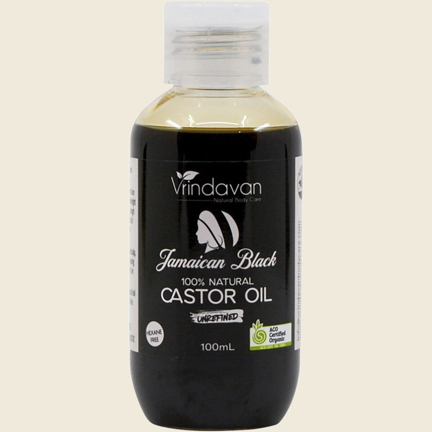 Vrindavan Jamaican Black Castor Oil Unrefined 100ml