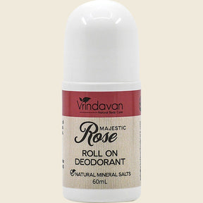 Vrindavan Roll-on Deodorant Majestic Rose 60ml