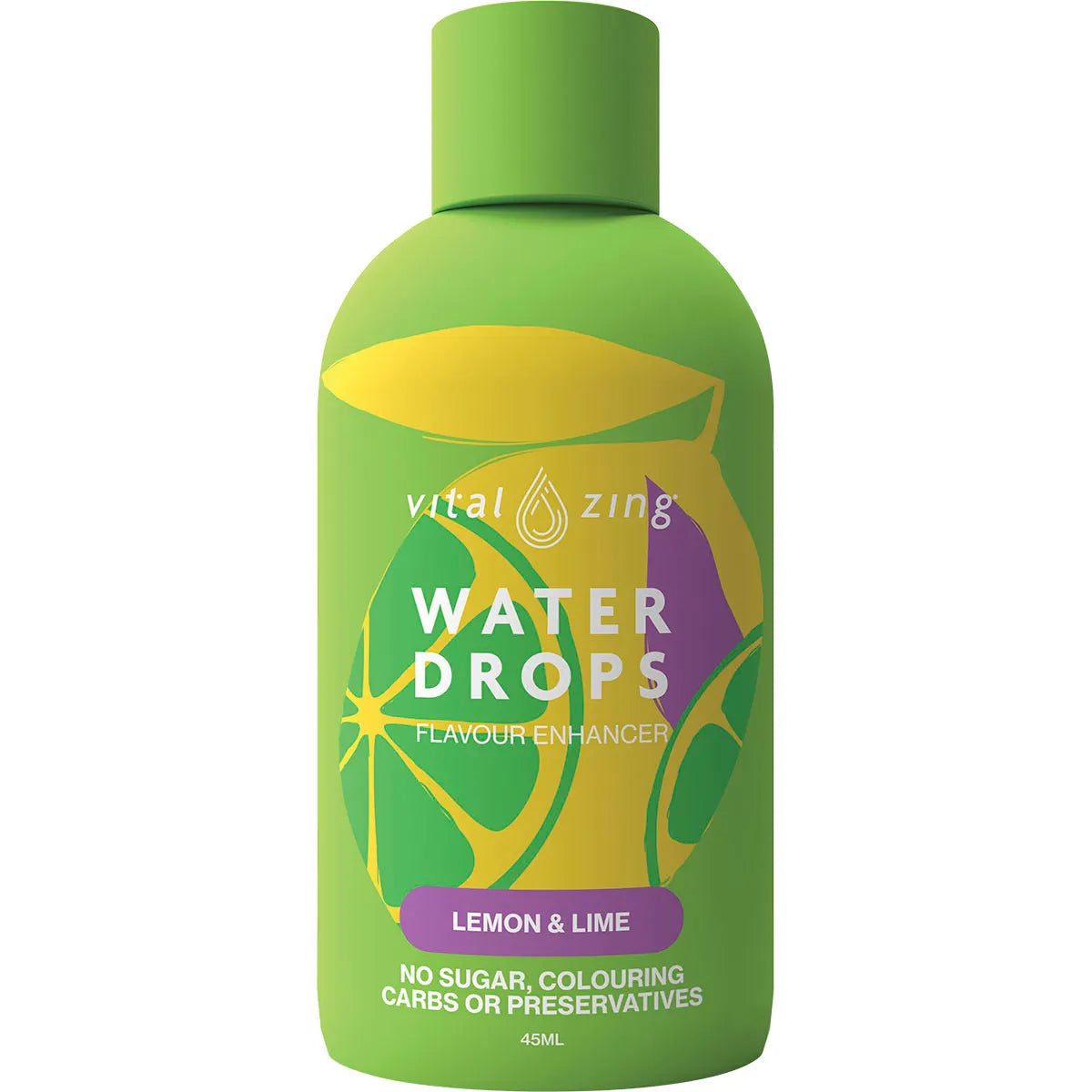 Vital Zing Water Drops Lemon & Lime 45ml