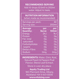 Vital Zing Water Drops Peach & Passionfruit 45ml