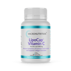 Micronutrition LipoCap Vitamin C 60 Vege Caps Front