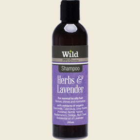 Wild Herbs & Lavender Shampoo (Normal to Oily) 250ml front
