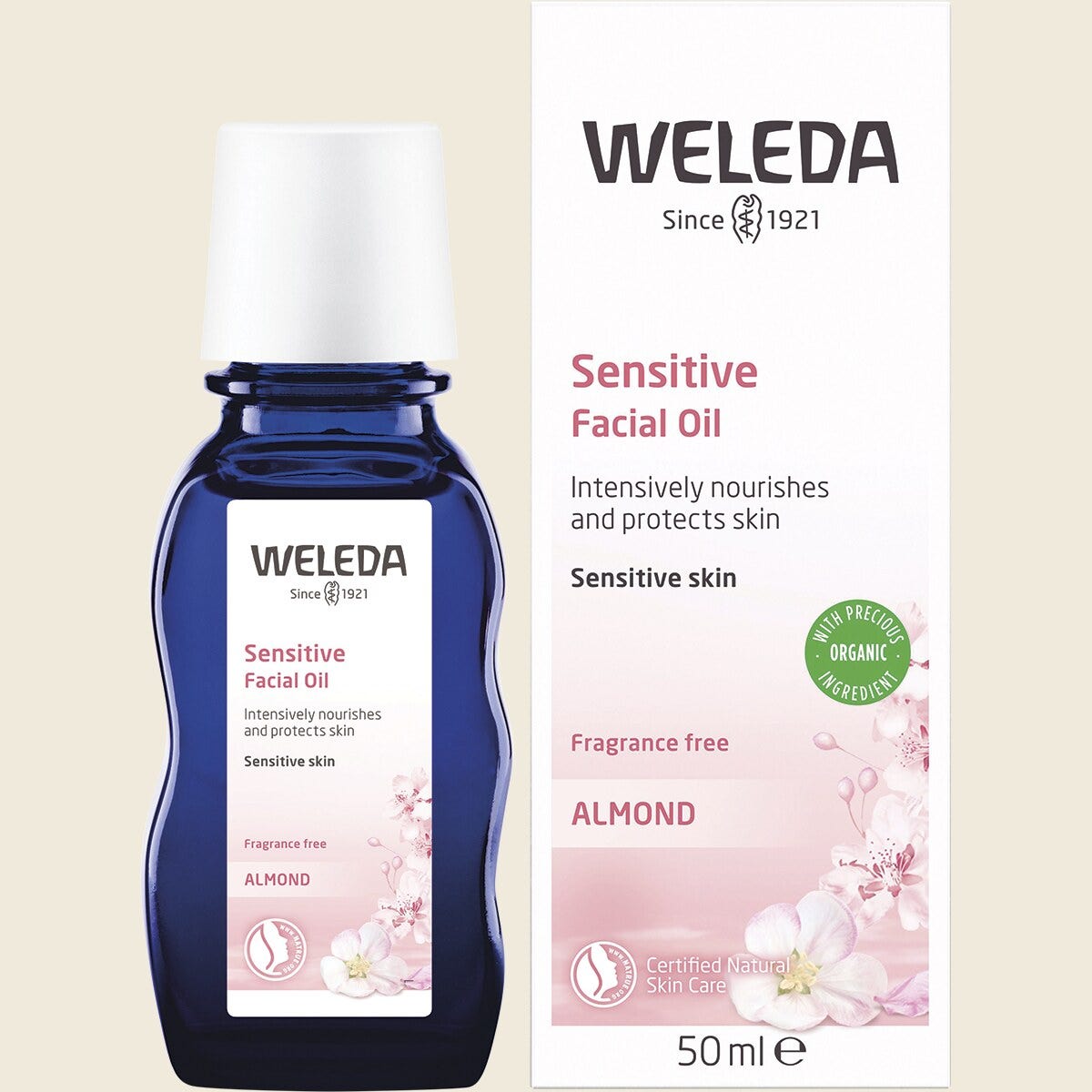 Weleda Almond Sensitive Skin Soothing Facial Oil 50ml