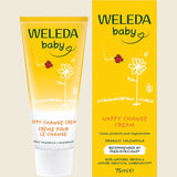 Weleda Calendula Nappy Change Cream 75ml combo front