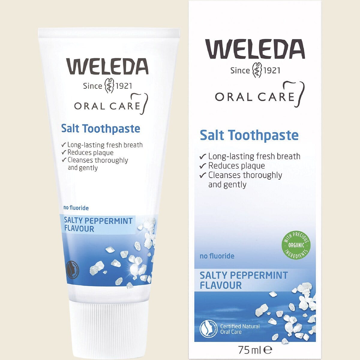 Weleda Salt Toothpaste Pepermint Flavour 75ml