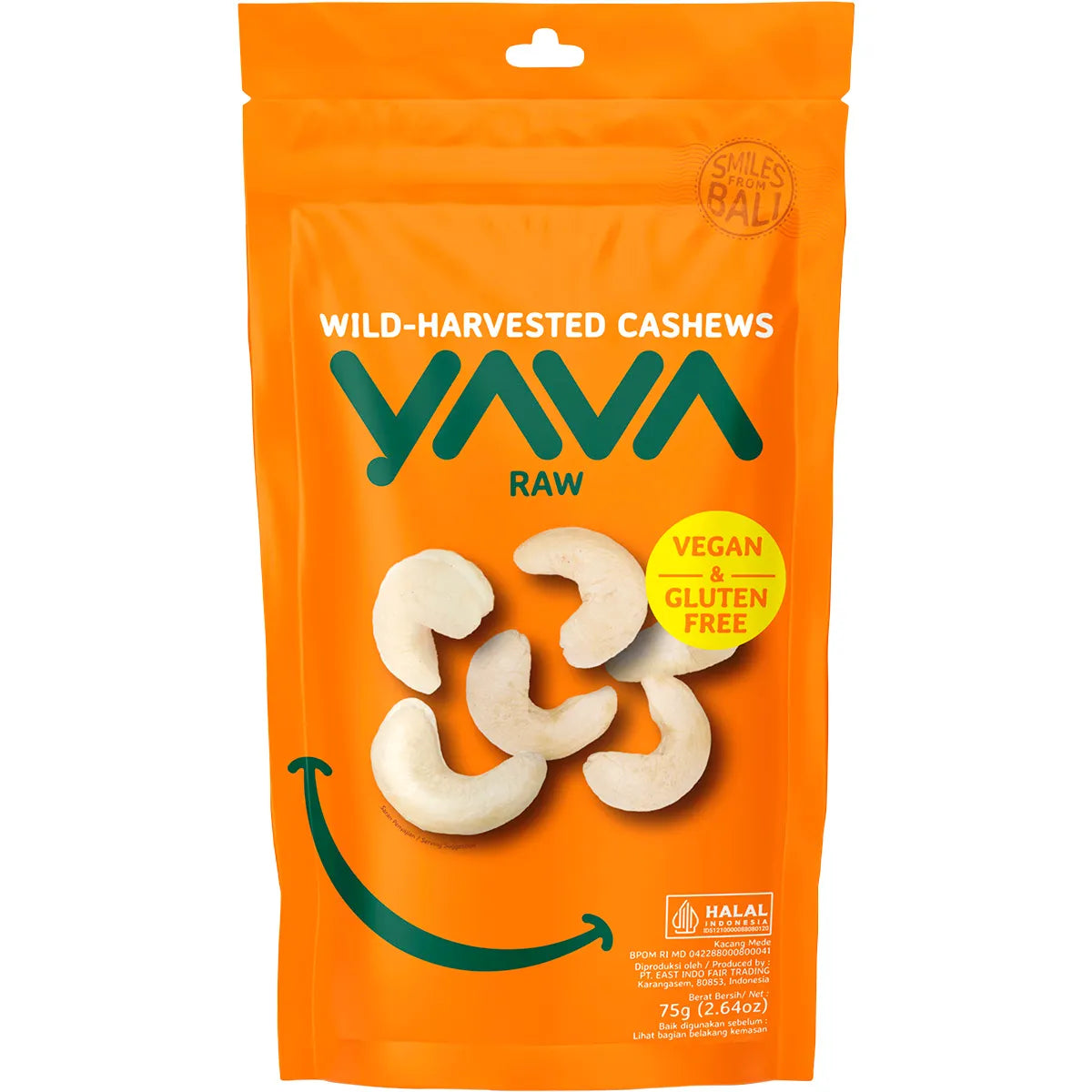 Yava Wild-Harvested Cashews Raw