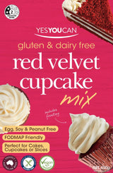 YesYouCan Red Velvet Cupcake Mix Gluten Free 450g