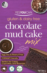 YesYouCan Choc Mud Cake Gluten Free 550g