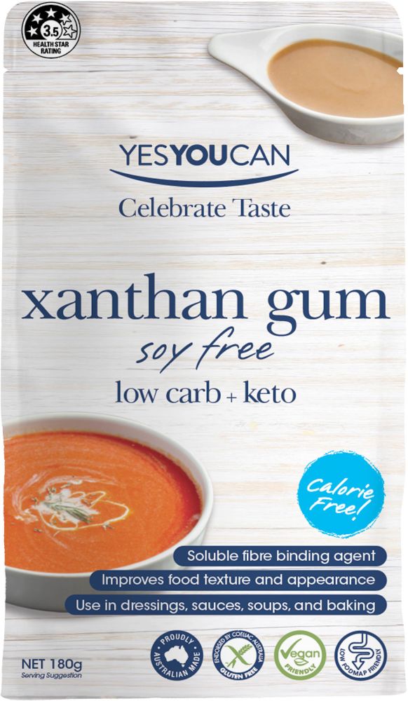 YesYouCan Xanthan Gum-Soy Free Gluten Free 180g