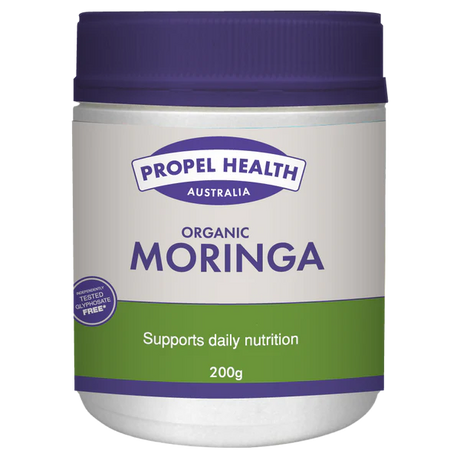 Propel Health Australia Organic Moringa 200g information