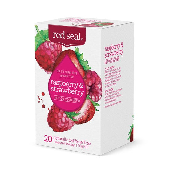 Red Seal (Hot & Cold Brew) Raspberry & Strawberry