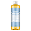 Dr. Bronner's Pure-Castile Magic Soap Liquid (18-In-1) Baby Unscented 473mL Front