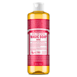 Dr. Bronner's Pure-Castile Magic Soap Liquid (18-In-1) Rose 473mL Front