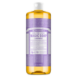 Dr. Bronner's Pure-Castile Magic Soap Liquid (18-In-1) Lavender 946mL Front