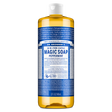 Dr. Bronner's Pure-Castile Magic Soap Liquid (18-In-1) Peppermint 946mL Front