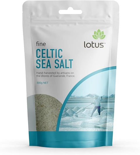 Lotus Celtic Sea Salt Fine Grain 500g