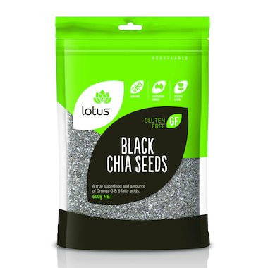 Lotus Chia Seeds Black 500g