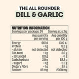 Mingle Dill & Garlic All Natural Seasoning 120g Nutritional Information