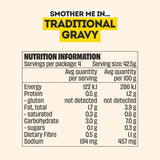 Mingle Traditional All Natural Flavoured Gravy 170g Nutritional Information