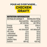 Mingle Chicken All Natural Flavoured Gravy 170g Nutritional Information