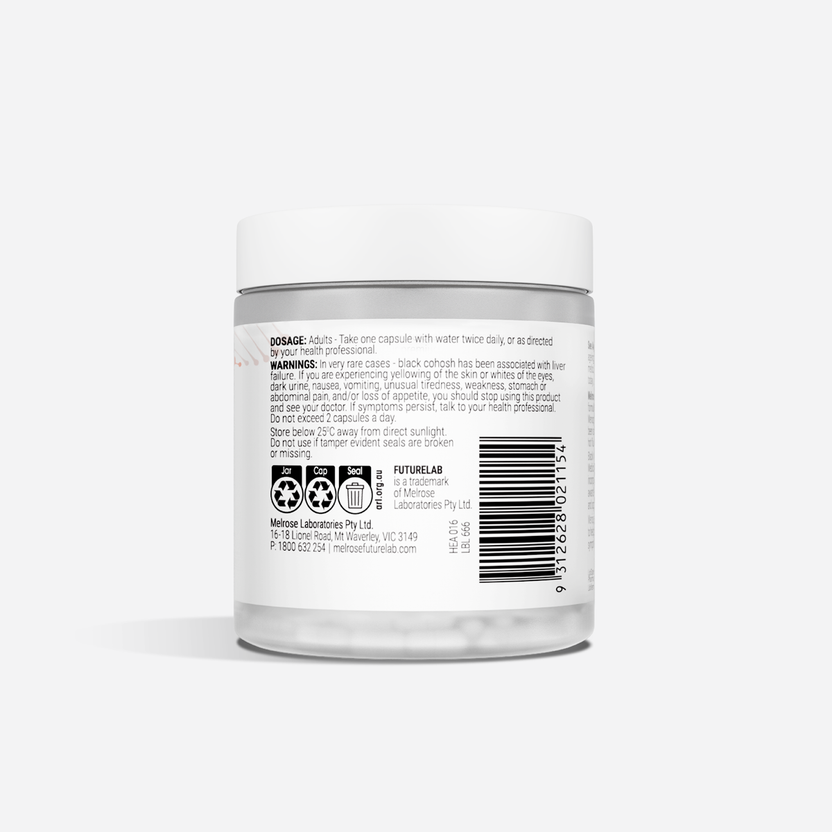 Melrose FutureLab Menopause Ultra Complex 60vc Back