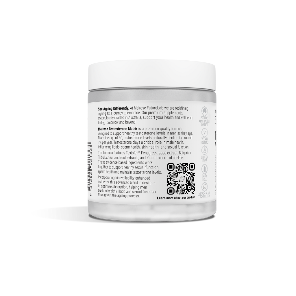 Melrose FutureLab Testosterone Matrix 60vc Side