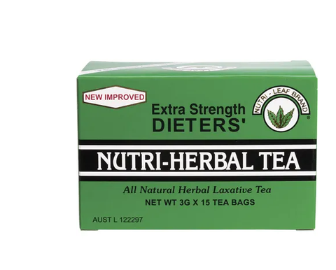 Nutri-leaf Dieters Slim Tea Extra Strength Tea Bags x15