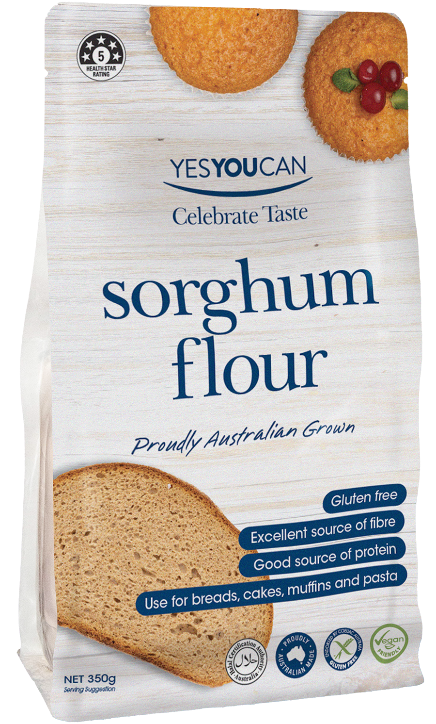 YesYouCan Sorghum Flour Gluten Free 350g