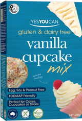 YesYouCan Vanilla Cupcake Mix Gluten Free 470g